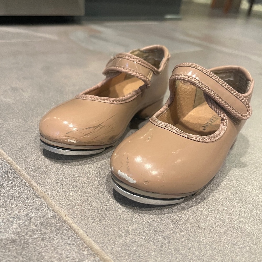 Toddler Tap Shoes - Tan